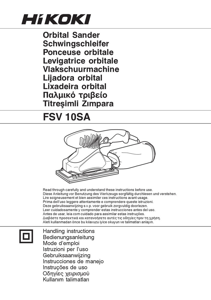 HIKOKI FSV 10SA User manual