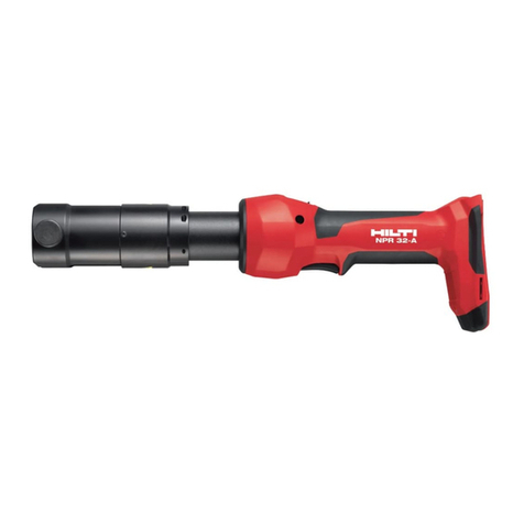 Hilti NPR 032 IE-A22 manual