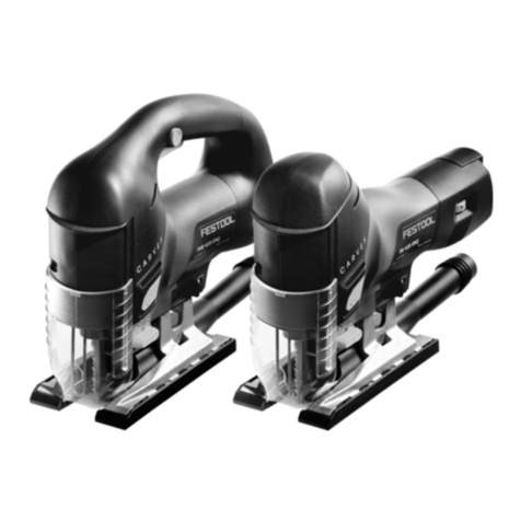 Festool Carvex Series Installation instructions