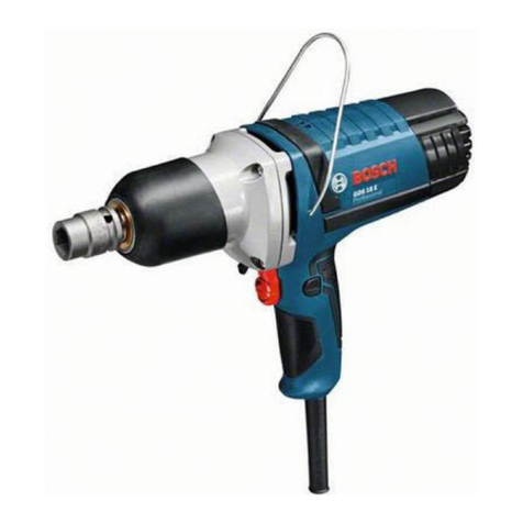 Bosch GDS 18E Professional User manual