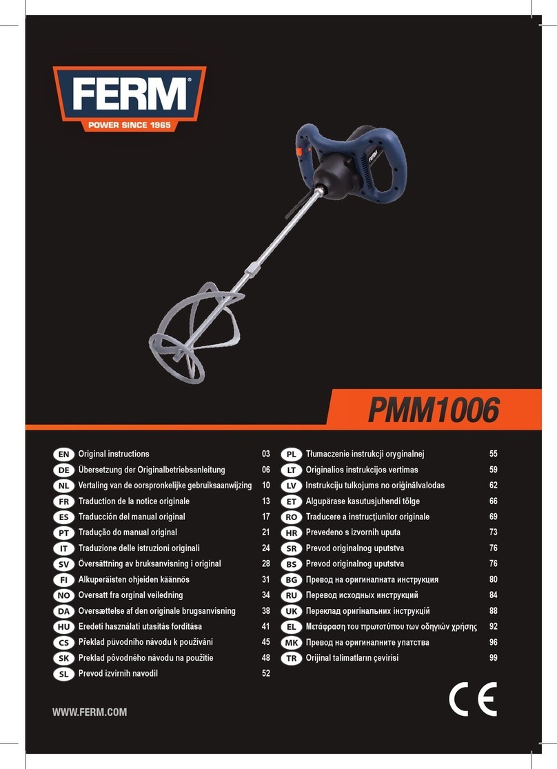 Ferm PMM1006 Original instructions