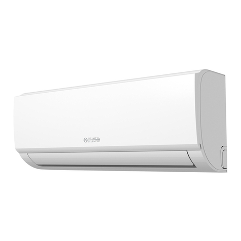 Olimpia splendid ARYAL S1 INVERTER 10 Parts list manual Olimpia splendid ARYAL S1 INVERTER 10 Parts list manual