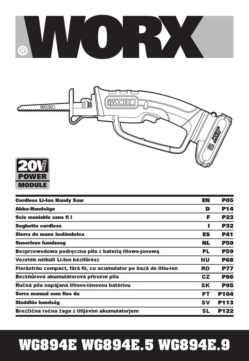 Worx WG894E User manual