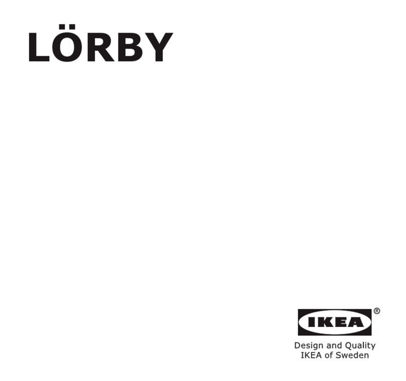 IKEA LORBY manual