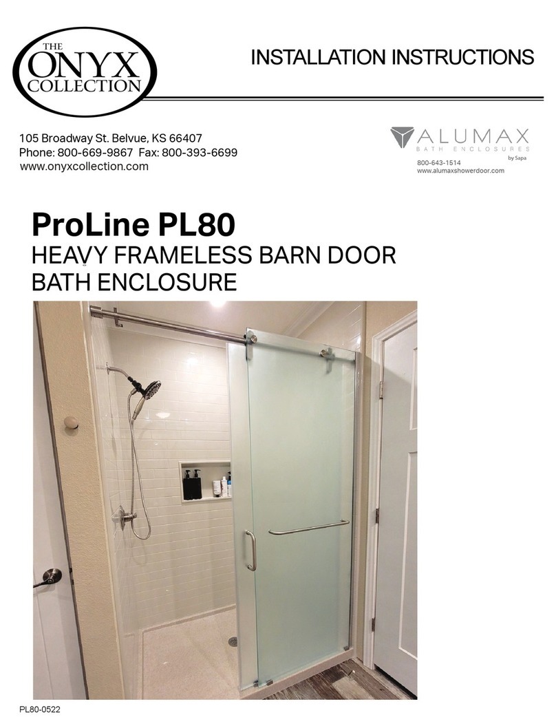 Sapa Alumax ProLine PL60 installation instructions Sapa Alumax ProLine PL60 installation instructions