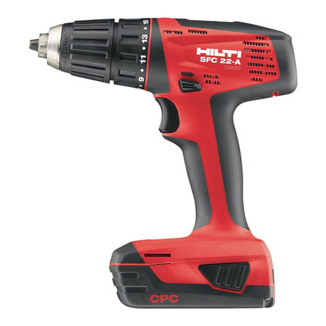 Hilti SF 22-A user manual