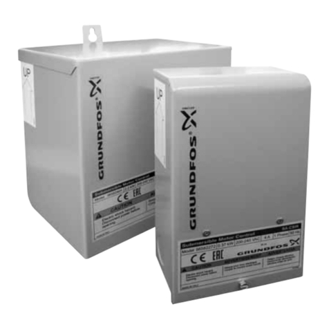 Crundfos SA-CSIR Nstallation and operating instructions