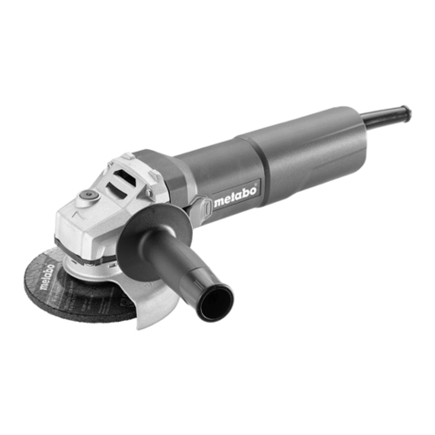 Metabo W 850-100 User manual