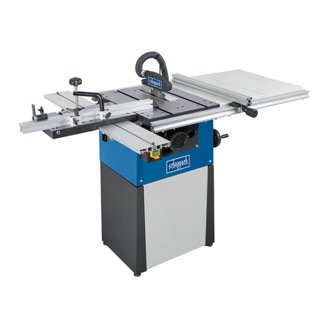 Scheppach TS82 Operation manual
