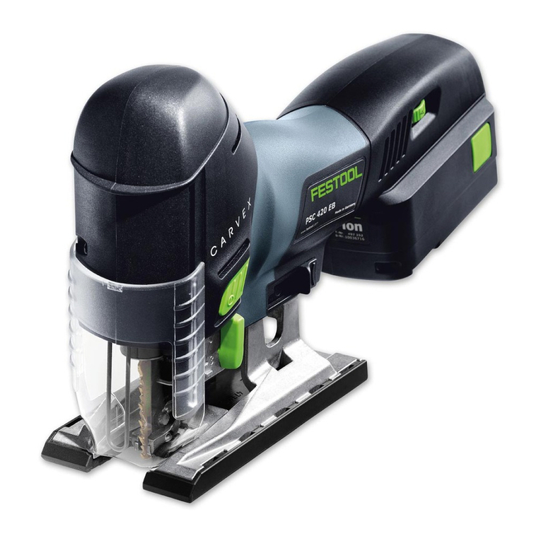 Festool Carvex PSC 400 EB User manual