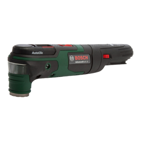 Bosch AdvancedMulti 18 User manual