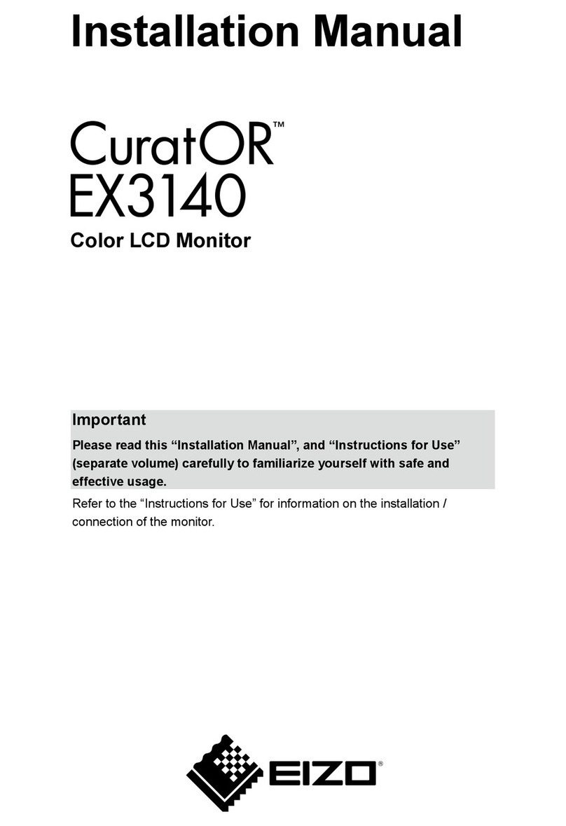 Eizo CuratOR EX3140 User manual