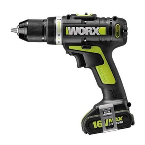 Worx Professional WU171 manual