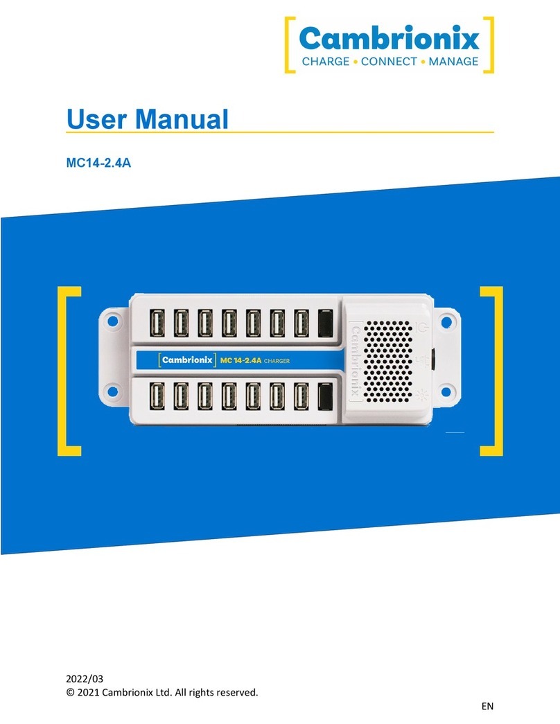 CAMBRIONIX MC14-2.4A user manual