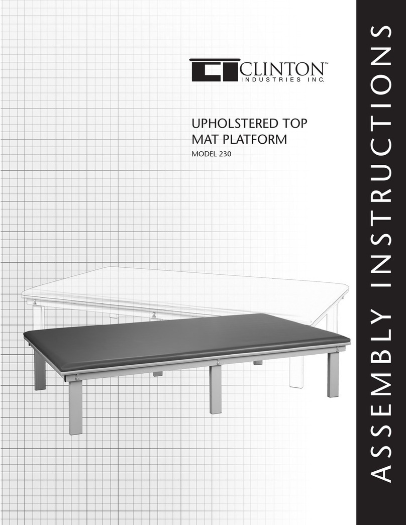 CLINTON INDUSTRIES 230 User manual