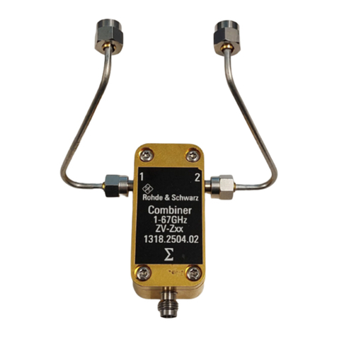 R&S SMW-K555 User manual