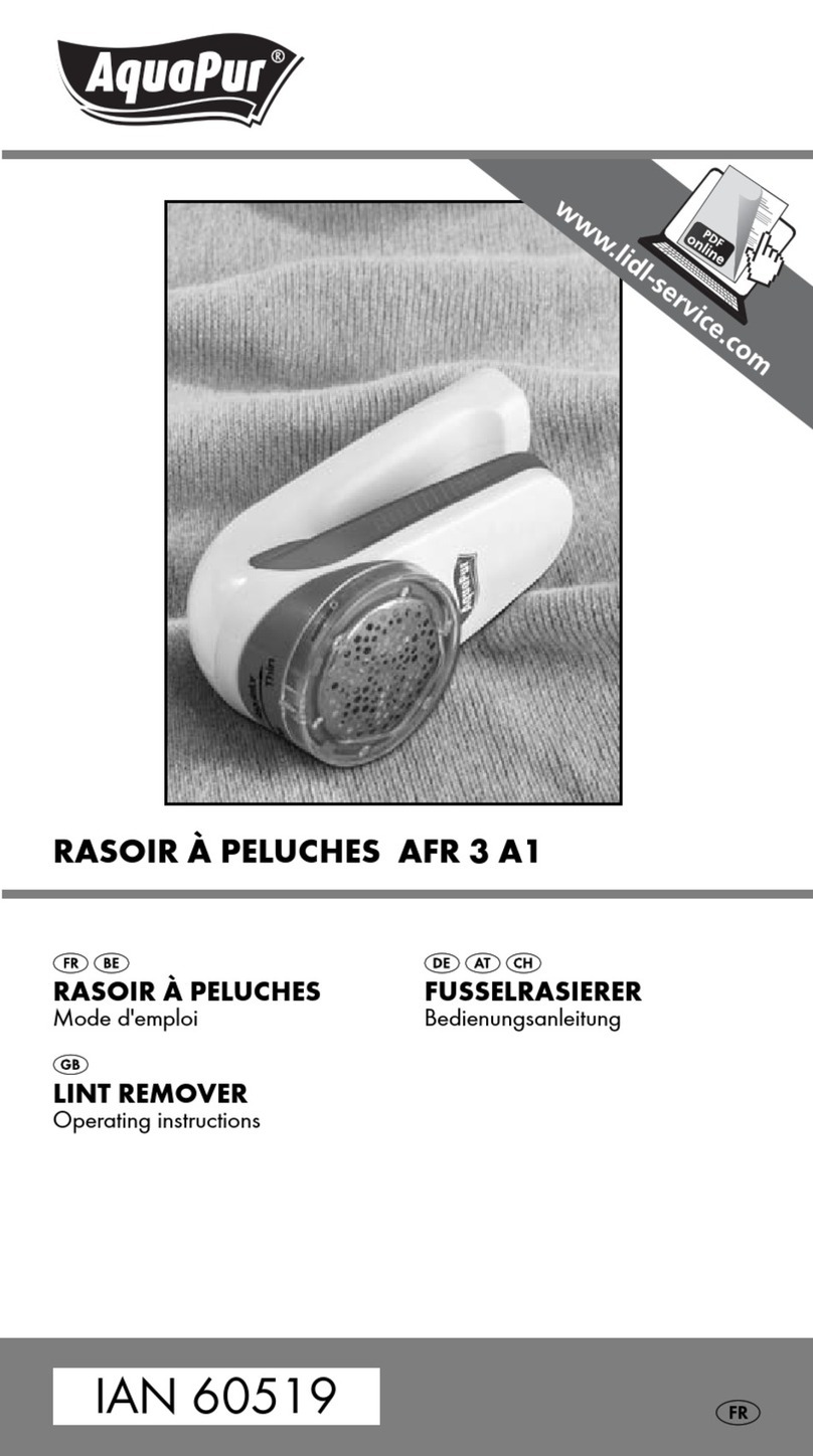 AquaPur AFR 3 A1 operating instructions