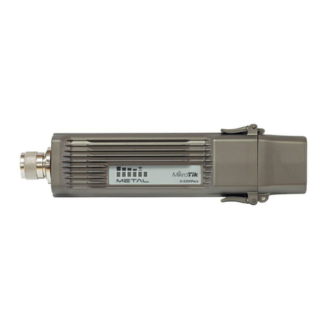 MikroTik RBMetalG-52SHPacn User manual
