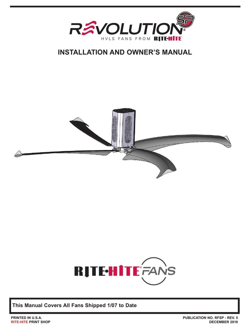 RITE-HITE REVOLUTION SP Installation and owner's manual RITE-HITE REVOLUTION SP Installation and owner's manual