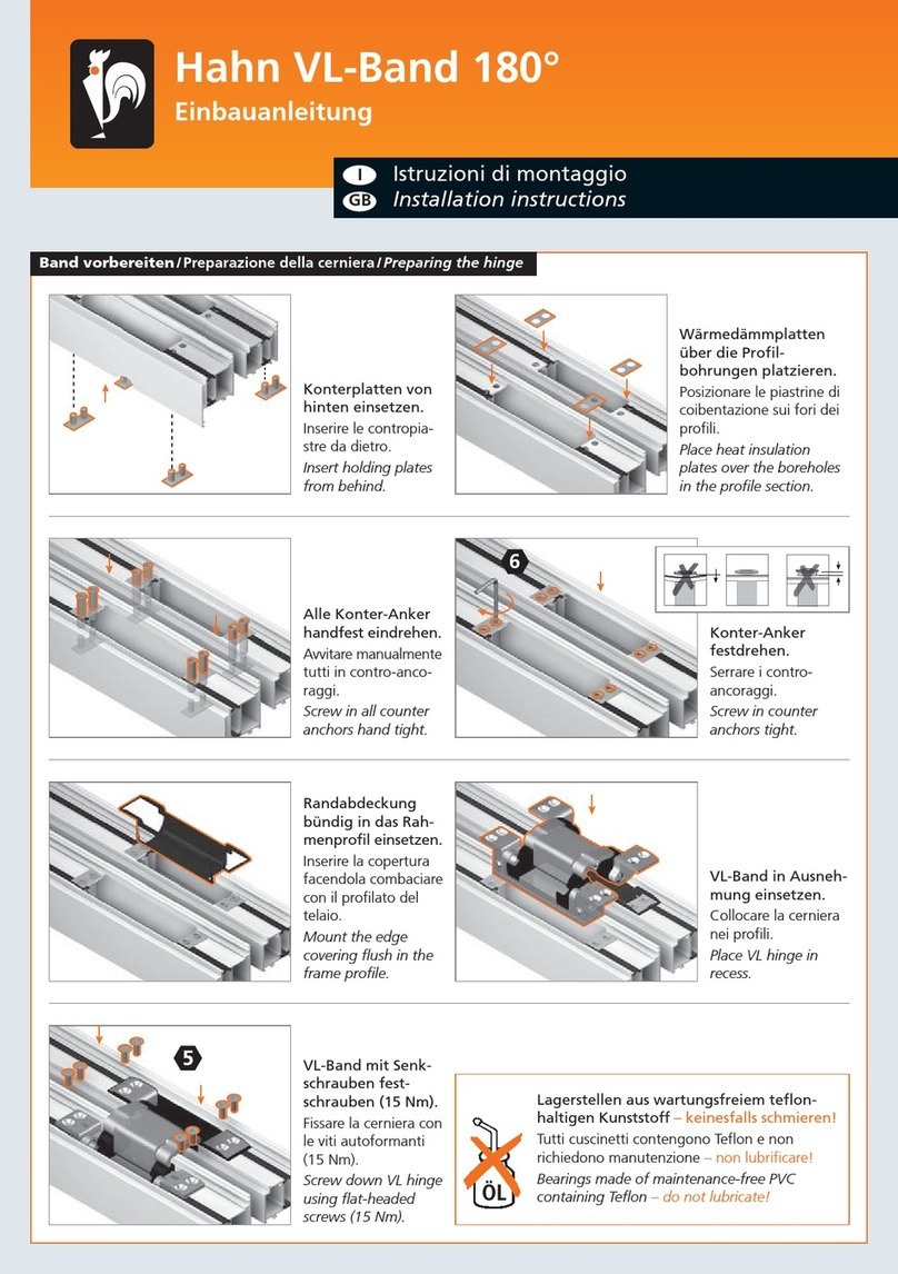 Dr. Hahn VL-Band installation instructions