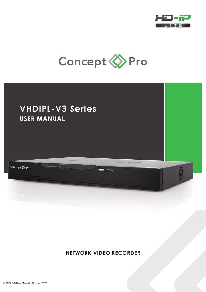 Concept Pro VHDIPL-V3 Series user manual