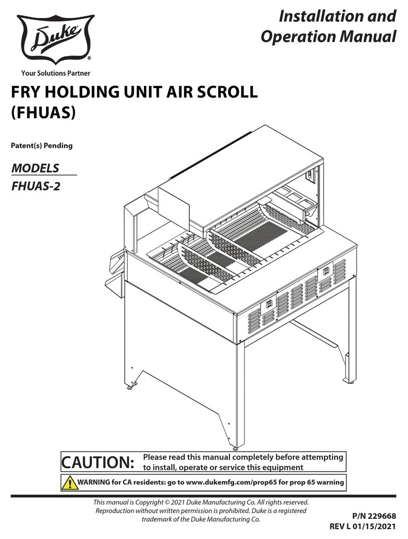 Duke FHUAS-2 User manual