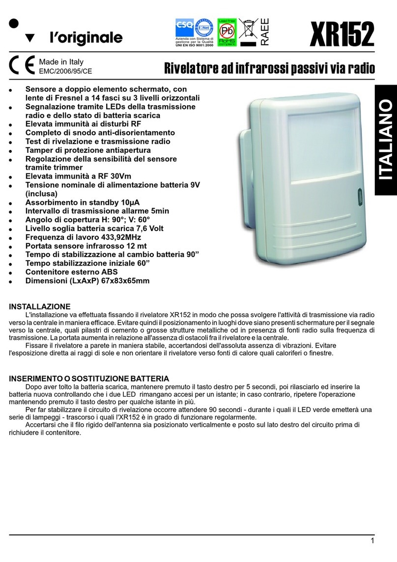 Hiltron security XR Series Installation