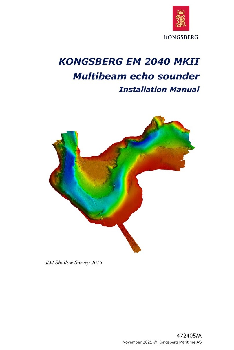 Kongsberg EM 2040 MKII User manual