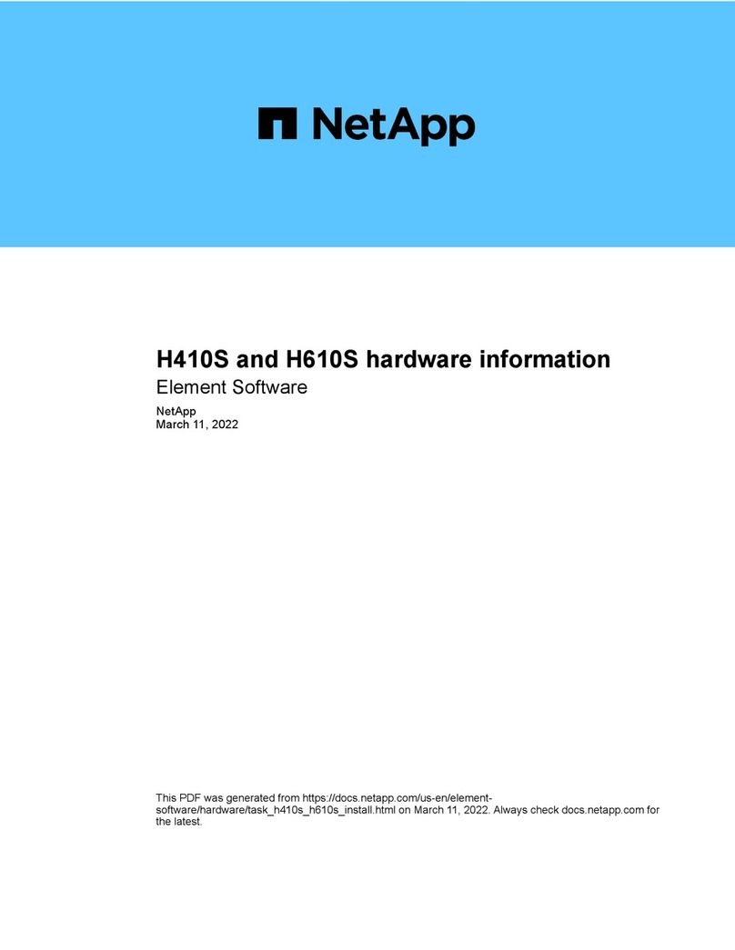 NetApp H410S Owner's manual