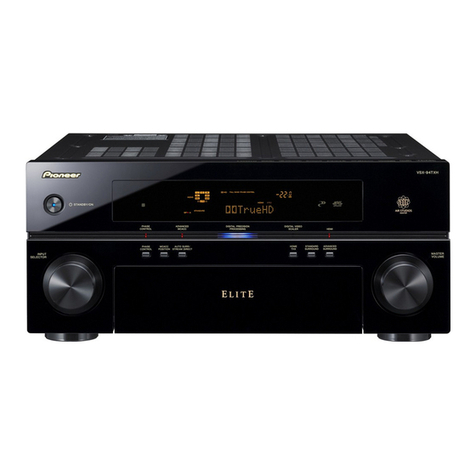 Pioneer ELITE VSX-92TXH instructions