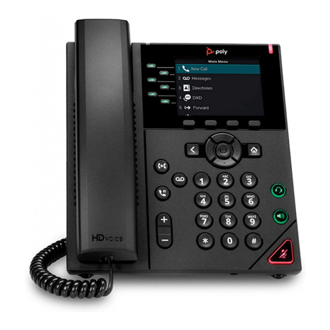 Fusion Poly VVX 350 Quick reference guide