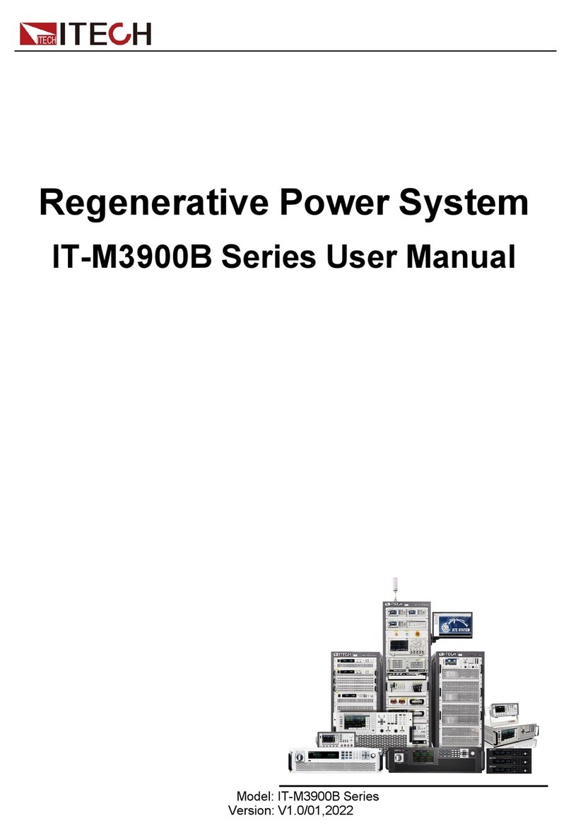 I-Tech IT-M3900B Series User manual