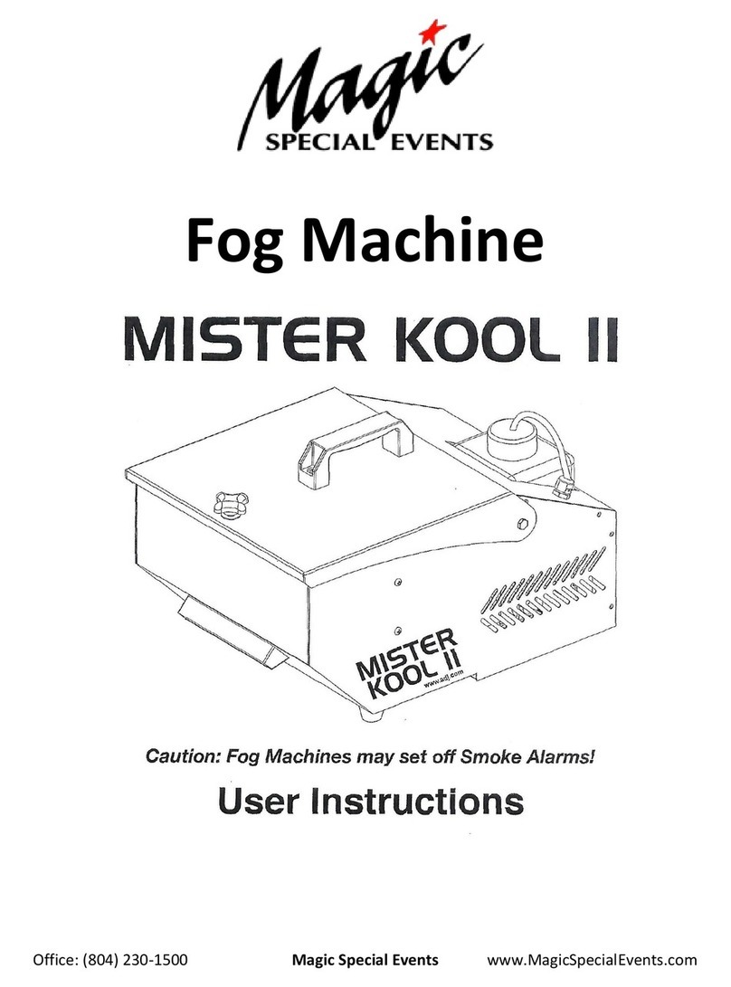 Magic MISTER KOOL II User instructions