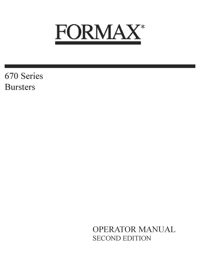 Formax 670 Series User manual