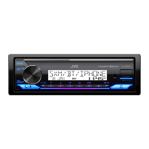 JVC KD-X38MBS User manual