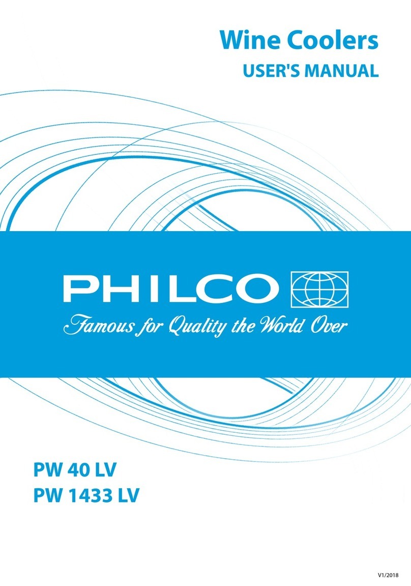 Philco PW 40 LV User manual