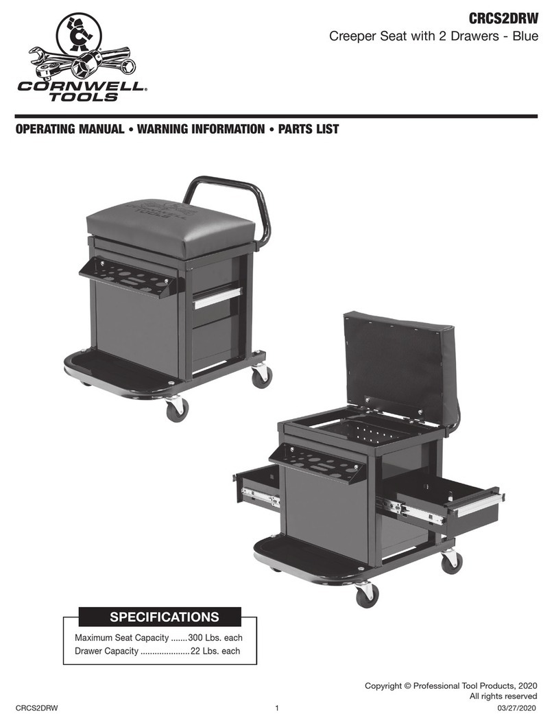 Cornwell Tools CRCS2DRW operating instructions