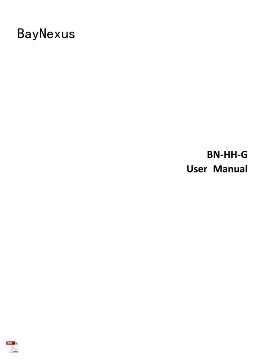 BayNexus BN-HH-G Series user manual