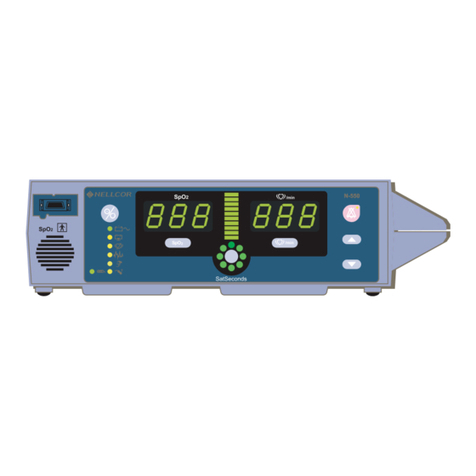 Nellcor OxiMax N-550B Service manual Nellcor OxiMax N-550B Service manual