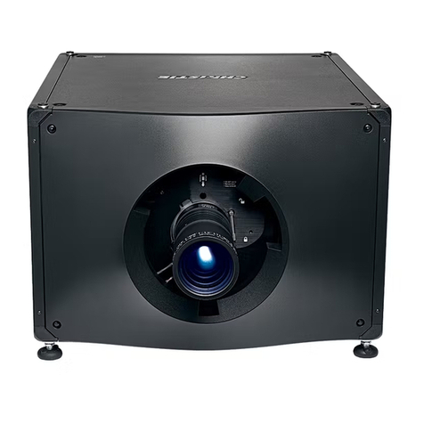 Christie Cinema 4K-RGB CP4315-RGB User manual