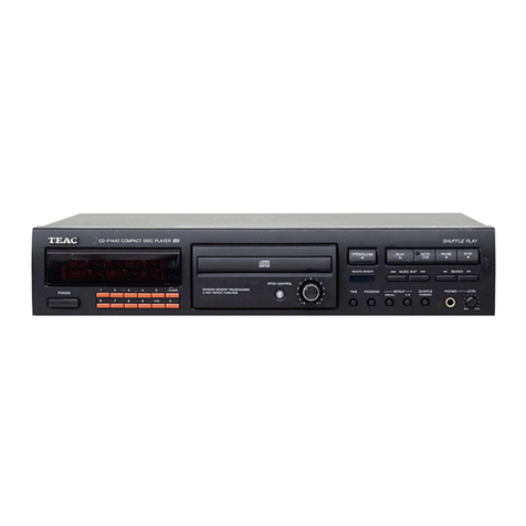 Teac CD-P1440 User manual