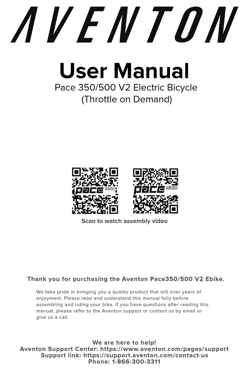 aventon Pace 350 V2 user manual