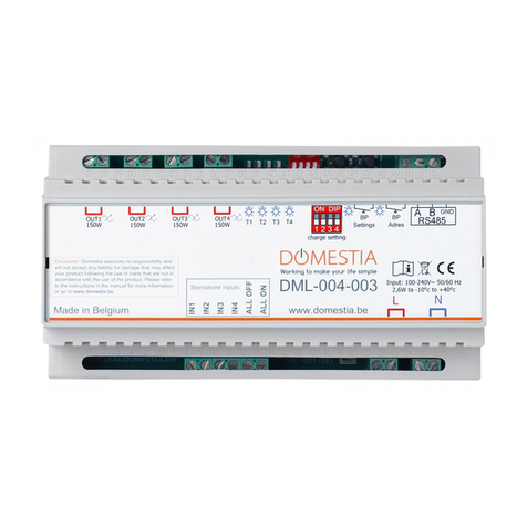 Domestia DML-004-003 user guide
