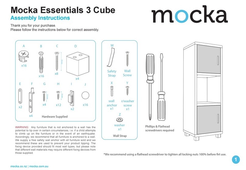 Mocka Essentials 3 Cube User manual Mocka Essentials 3 Cube User manual