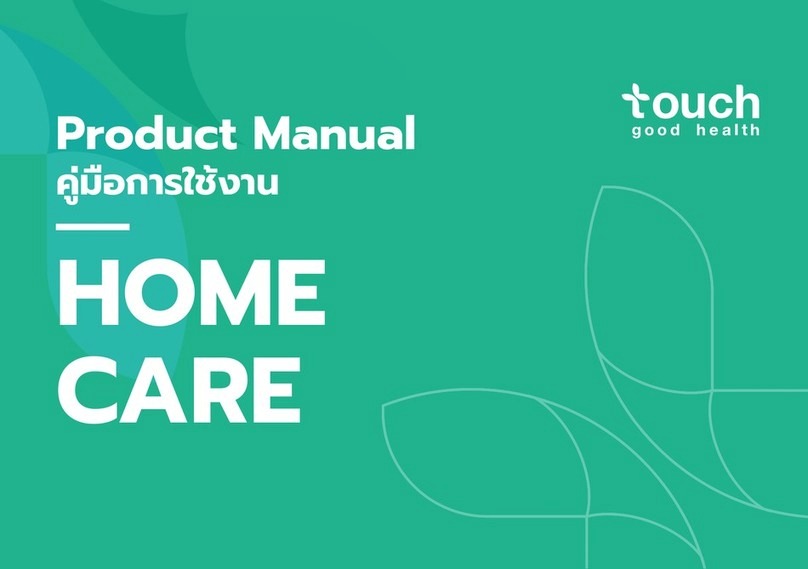 Touch HOME CARE product manual