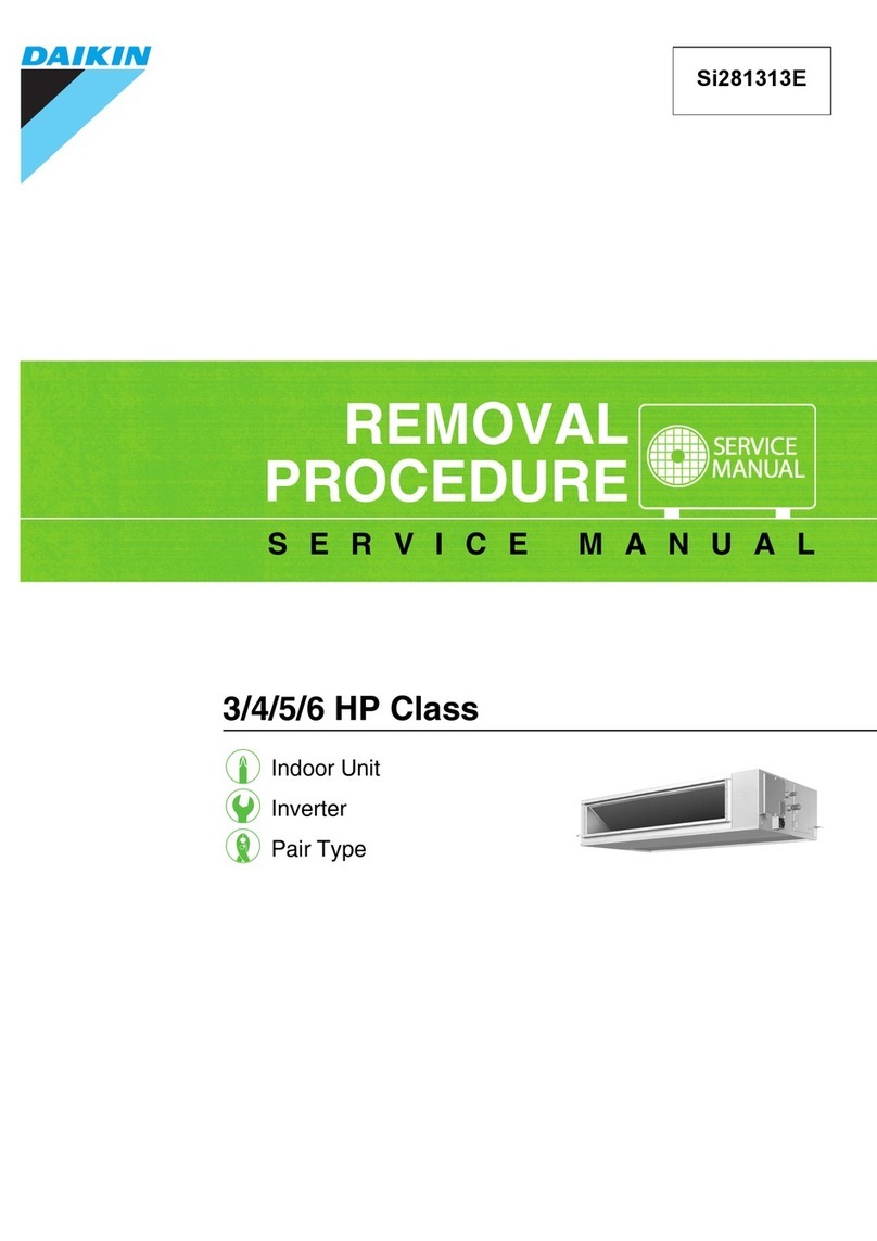Daikin FBQ71DVET Service manual