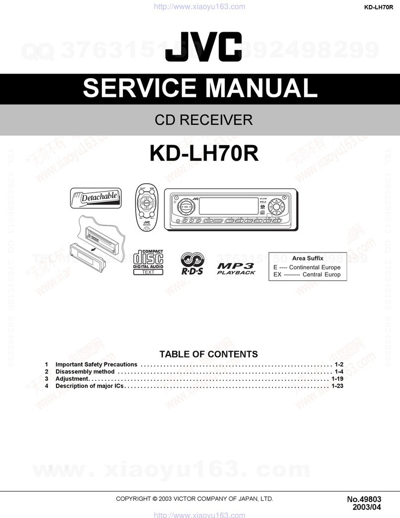 JVC KD-LH70R User manual