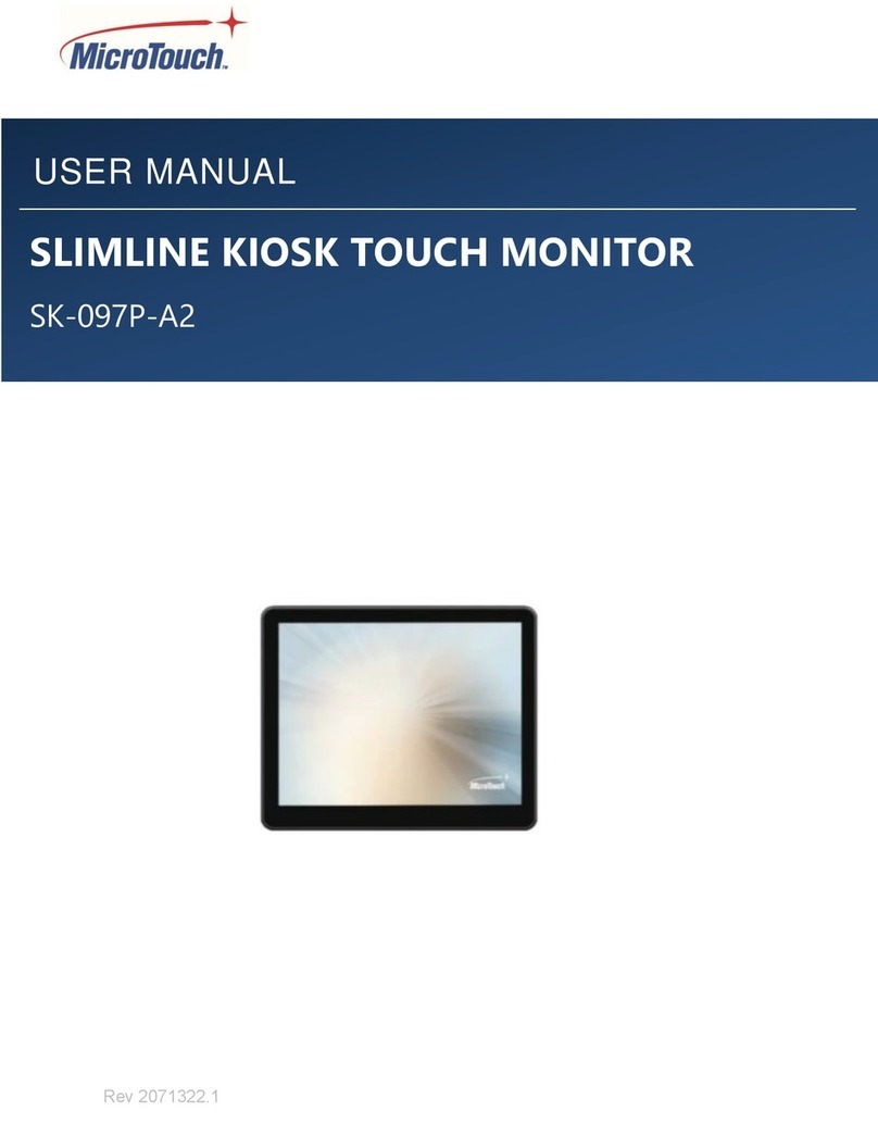 TES MicroTouch SK-097P-A2 User manual