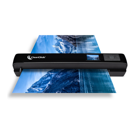 ClearClick PORTABLE PHOTO & DOCUMENT SCANNER User manual