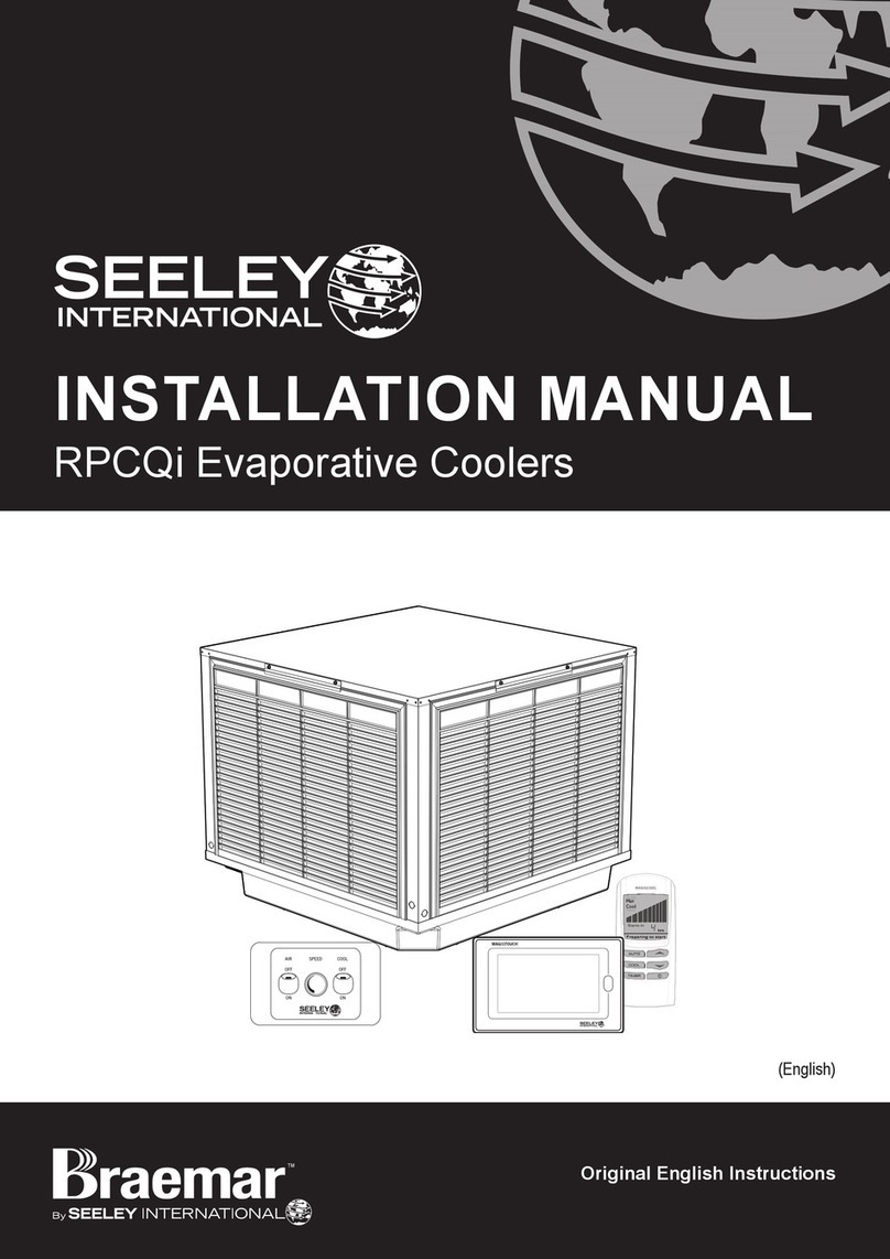 Seeley Braemar RPCQi Series User manual